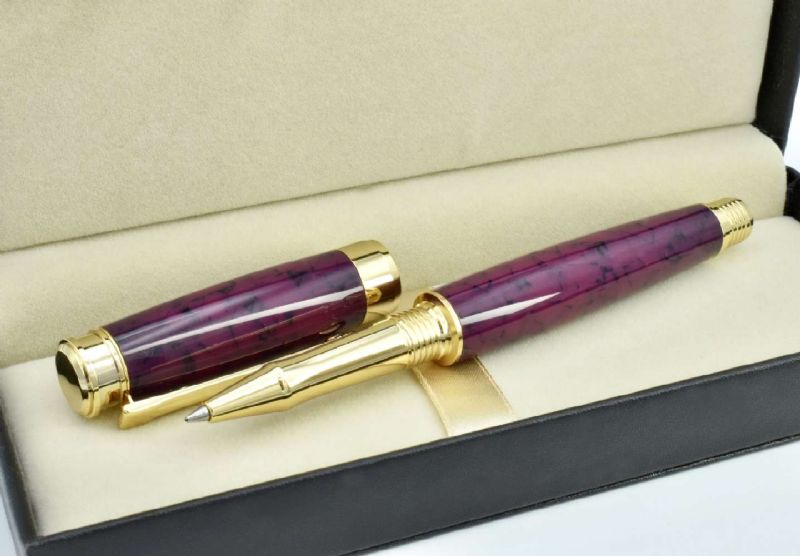 Plum Crush - Minerva acrylic pen blank